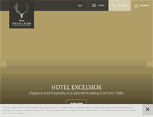 Tablet Screenshot of excelsiorcavalese.com